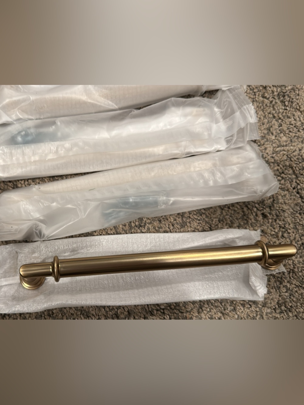 Asidrama 10 Pack 6.3 Inch(160mm) Champagne Bronze Cabinet Handles Pulls
